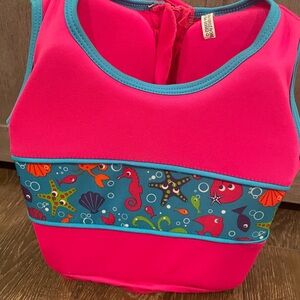 Kids Swim Vest - Pink and Blue